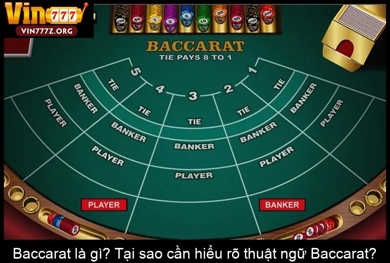 Baccarat là gì Tại sao cần hiểu rõ thuật ngữ Baccarat