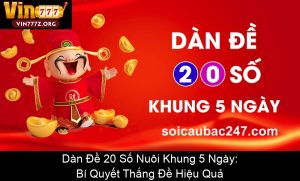 Nuôi Dàn Đề Khung 3 Ngày: Bí Quyết Thắng Lớn Từ Cao Thủ