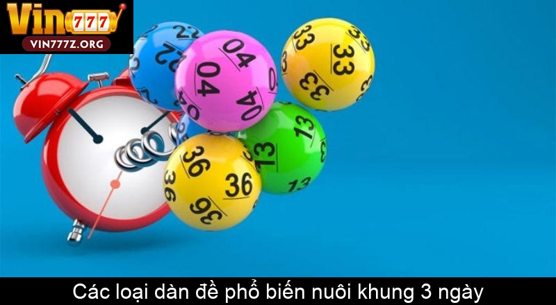 Các loại dàn đề phổ biến nuôi khung 3 ngày